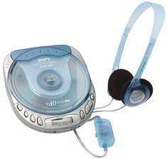 an mp3 player with headphones attached to it