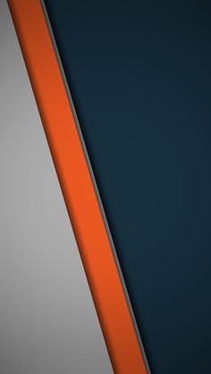 an orange and gray background with lines on the bottom right corner, as well as dark blue in the middle