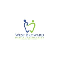 the logo for west brow dental associates, which has been designed to look like an image of