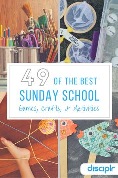 the best sunday school games, crafts and activities