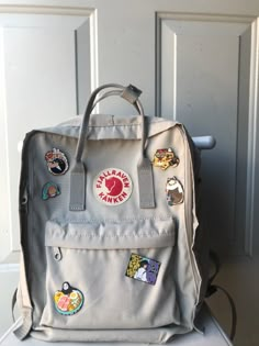 #studioghibli Kan Ken Backpack Aesthetic, Kanken Mini, School Bag Essentials, Aesthetic Backpack