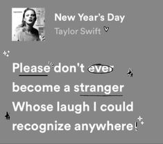 the new year's day poster has been changed to include an image of taylor swift