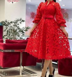 Red Lace Short Gown Styles Nigerian, Plus Size Tea Party Outfit, Flair Dresses Classy, Ankara Lace Dress Styles, Native Lace Gown For Ladies, Latest Lace Gown Styles Aso Ebi 2022 For Ladies, Lastest Style For Lace Gown 2021 In Nigeria, Asoebi Lace Styles Classy Asoebi Lace Styles Classy 2021, Lace Dress Classy