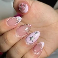 Hello Nails, Cute Simple Nails, Magic Nails, Simple Gel Nails, Work Nails, Soft Nails, Disney Nails, Kawaii Nails