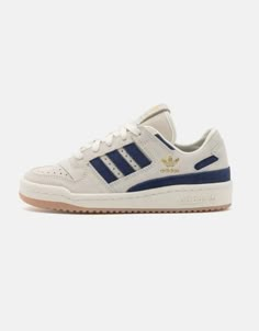 Adidas forum low cream white dark blue Adidas Forum Low Cream White, Shoes For Women Black And White, Adidas Forum Low Navy Blue, Adidas Form Low, Adidas Forum Light Blue, Adidas Forum Low Navy, Adidas Forum Low Cream, Adidas Shoes Forum, 2025 Shoes Trends Women