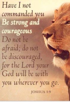 a lion with its mouth open and the words, you are not surrounded by god