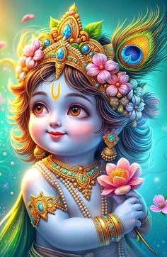 कृष्ण जन्माष्टमी, Little Kanha Ji Images, Round Mehndi Design, Krishna And Radha, Krishna Photography, Krishna Drawing, Krishna Flute, Childhood Pictures, Shree Krishna Wallpapers