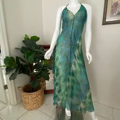 Boho Market, Gold Peacock, Beach Tunic, Swimsuit Cover Up Dress, Peacock Dress, Blue Silk Dress, Fringe Kimono, Pink Swim, Beach Bathing Suits