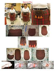 Sporran Pattern, Celtic Clothes, Fake Hair, Waist Bags, Garters, Kilt, Michael Kors Monogram, Slip On Sandal