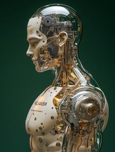 an image of a robot that is looking at something