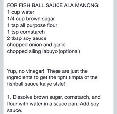 the instructions for how to make fish sauce in an appliance or juicer