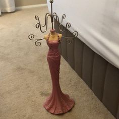 Jewelry Stand. 3 Available. Never Used, New With Tags Mannequin Jewelry Holder, Diva Bedroom, Thrifting Outfits, Bedazzled Jewelry, Jewelry Holder Stand, Thrift Wishlist, Im Not Crazy, Romanticize A Quiet Life, Gold Stretch Bracelet