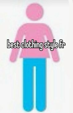 the words best clothing styler are in front of an image of a person wearing blue pants