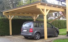 an image of a car parked under a carport