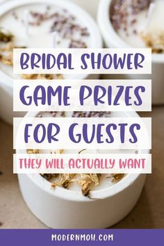 bridal shower game prizes for guests they will actually want