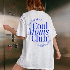 Not a regular mom, a cool mom 😎 .: 100% ring-spun US cotton for long-lasting comfort. .: Relaxed fit  .: Pre-shrunk  Cool Moms Club Shirt Tired Moms Gift for Moms Trendy Sweatshirt Sporty & Rich Aesthetic In My Mom Era Anti Social Moms Club Hot Mom Boy Mom Tired Mom Club, Mom T Shirt Ideas, Sporty Rich Aesthetic, Sporty And Rich Aesthetic, Anti Social Moms Club, Cool Moms Club, In My Mom Era, Rich Aesthetic, Tired Mom