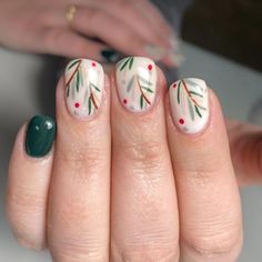 Winter Nail Ideas, Christmas Nail Ideas, Meet Santa, I Love Christmas, Nail Polish Art, Nails Christmas, Winter Nail