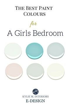 the best paint colors for a girls bedroom