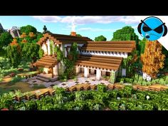 Tuscan Minecraft House, Minecraft Vineyard House, Italian Minecraft House, Minecraft Vineyard, Minecraft Brewery, Minecraft Timelapse, Tuscan Village