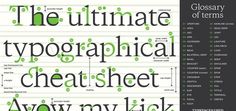 the ultimate guide to typographical font and numbers