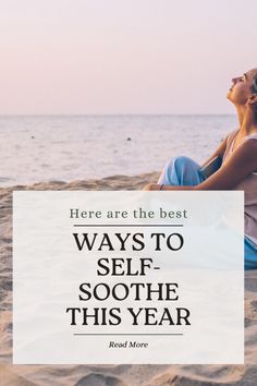 We often try very hard to find happiness, but sometimes we forget about the important parts of our lives and end up feeling unsatisfied. This post will show you how to reduce anxiety, stress, unhappiness, and tiredness by using self-soothing techniques. When you learn to be more mindful, you’ll realize that your thoughts come and go, and they don’t define who you are. | Calm Your Mind Personal Growth Ideas, Dream Lifestyle Motivation, Self Love And Care, Self Soothing, Calm Yourself, Be More Mindful, Grounding Techniques, Calm Your Mind, Calm Quotes