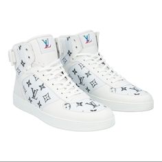 Lv 8 = Us 9-9.5 Worn Couple Time Condition As Shown No Return Authentic Guarantee!! Louis Vuitton High Tops, Louis Vuitton Shoes Sneakers, Shoes Louis Vuitton, Hightop Sneakers, Louis Vuitton Shoes, Couple Time, Sneaker Boots, Men's Shoes, Shoes Sneakers