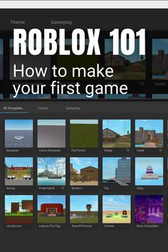 roblox 101 how to make your first game on the app store's website