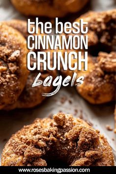 cinnamon_crunch_bagels_panera Cinnamon Crunch Bagel Recipe, Cinnamon Crunch Bagel, Cinnamon Bagels, Cinnamon Crunch, Yeast Breads, Bagel Shop, Cinnamon Toast