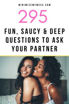 Happy couple Questions For Lesbian Couple, Controversial Relationship Questions, Questions About Sexuality, Deep Questions To Ask Your Girlfriend, Saucy Questions, Gf Application, Wlw Pictures, Social Advice