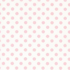 a white and pink polka dot background