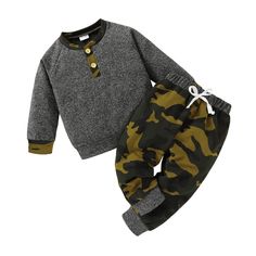 PRICES MAY VARY. 🦖🦖Toddler boy clothes is made of cotton blend fabric, soft and comfortable to touch, care for baby's skin. 🦖🦖Toddler sweatshirt, simple button down design, soft plaid toddler pants, this baby boy clothes will the best gifts for baby boy. 🦖🦖Baby clothes boy, perfect for fall and winter daily wear, playing outside, birthday party, family day, holidays, baby boy photoshoot outfits. 🦖🦖This baby boy's clothing is suitable for 12 18 months boy clothes, 18 to 24 month boy cloth Toddler Boy Fall Outfits Black Boys, 3-6 Month Baby Boy Clothes, Baby Boy Fall Outfits 3-6 Months, Infant Boy Jeans, Boy 12 Month Pajamas, Toddler Pants, Toddler Boy Outfits, Photoshoot Outfits, Baby Month By Month