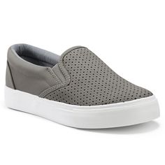 PRICES MAY VARY. Improved Comfort: Our slip-on shoes are recommended to be bought half a size up for maximum comfort. Made of high-quality, friendly manmade material with a perforated and quilted upper design that is lightweight and breathable. Easy Slip-On: Our casual sneakers feature a side elastic stretching design for easy on and off, making them perfect for all your casual outfits. Day-Long Comfort: With lightly cushioned footbeds shoes, our womens loafers provide excellent support, making Comfortable Everyday Slip-on Sneakers With Cushioned Footbed, Casual Stretch Slip-on Sneakers With Cushioned Footbed, Comfortable Breathable Gray Slip-on Sneakers, Comfortable Gray Slip-on Sneakers With Cushioned Footbed, Comfortable Lightweight Slip-on Sneakers With Textured Sole, Foam Shoes, Casual Walking Shoes, Women Slip On Sneakers, Memory Foam Shoes