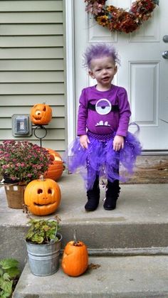 Purple minion costume!