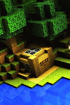 Secret house blend in Minecraft Cool, Minecraft Houses Survival, Minecraft House Ideas, Easy Minecraft Houses, All Minecraft, Cool Minecraft Houses, Minecraft Wallpaper, Minecraft Things, Minecraft Plans