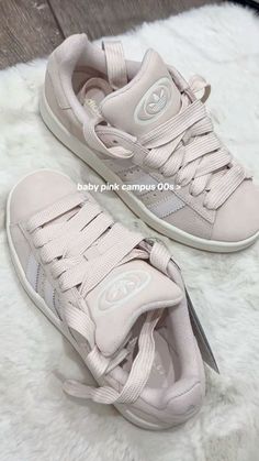 shoes Baby Pink Sneakers, Light Pink Adidas Campus, Pink Campus Adidas, Pink Adidas Campus 00s, Pink Adidas Campus Outfit, Pink Campus 00, Pink Adidas Campus, Adidas Campus Pink, Addidas Shoes Campus 00s