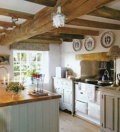 the kitchen is clean and ready for us to use in the day time as well