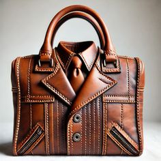 Leather Bag Ideas, Silk Purse, Unique Purses, Frame Bag, Vintage Purses, Leather Projects, Leather Bags Handmade, Money Bag