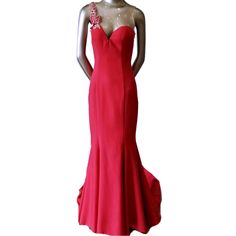 Reposhing This Item I Purchased From @Jeans2jewels. Loved It, But Ready To Rotate For Something New. Questions? Leave A Comment Below! Tarik Ediz Dresses, Tarik Ediz, Dresses Vintage, Red Bead, Size 6 Dress, Evening Gown, Pretty Dresses, Something New, Evening Gowns