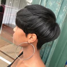 50 Most Captivating African American Short Hairstyles African American Short Hairstyles, Hair Styles African American, Hair Styles African, Black Pixie Cut, Black Haircut Styles, Black Pixie, Short Hair Styles African American, Black Hair Short, Bob Black