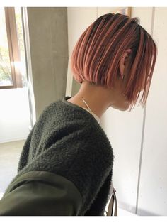 大人気☆ベイビーピンクボブ：L047176046｜ヤント(yant)のヘアカタログ｜ホットペッパービューティー Manicure, Hair Color, Dye, Hair Styles, Makeup, Hair, Beauty, Color, Hair Colour