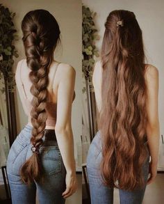 Long Shiny Hair, Long Hair Tips, Hair Inspiration Long, Long Silky Hair, Really Long Hair, Long Brown Hair, Beautiful Long Hair