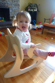 Rocking chair Toddler Rocking Chair, Kids Rocking Chair, Cnc Furniture, Flat Pack Furniture, Wooden Projects, Kids Wood, Woodworking Plans Free, Baby Furniture