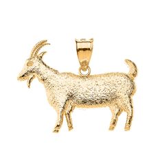 PRICES MAY VARY. Title: Certified 14k Yellow Gold Textured Mountain Goat Animal Pendant Charm Necklace. Product Type: Departments > Women > Jewelry > Necklaces > Pendant Necklaces Beautiful Goat, Rose Gold Texture, White Gold Pendant Necklace, Animal Pendant, Mountain Goat, Charm Pendant Necklace, Pet Necklace, Fabulous Jewelry, Unisex Gifts