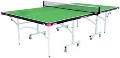 two ping pong tables with wheels on each side