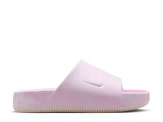 Save on Calm Slide Sandal - Women's at DSW. Free shipping, convenient returns and customer service ready to help. Shop online for Calm Slide Sandal - Women's today! Nike Casual Slides, Nike Casual Slide Flip Flops, Nike Casual Open Toe Slides, Comfortable Nike Sandals For Beach, Comfortable Nike Beach Sandals, Nike Cushioned Flip Flops For Summer, Sporty Lightweight Slides For Spring, Casual Nike Flip Flops For The Beach, Nike Casual Flip Flops For Beach