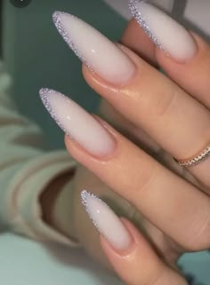 Lilac Nails, Blue Acrylic Nails, Nails Now, Blush Nails, Work Nails, Almond Acrylic Nails, Acrylic Nails Coffin Short, Fire Nails