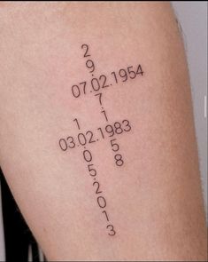 a33df978-5495-4048-ae28-2ddf73ec8495 Date Tattoo, Memorial Tattoo Ideas, Cute Matching Tattoos, Creative Tattoo, Memorial Tattoo, Cute Matching, Memorial Tattoos, Matching Tattoos, Eternal Love