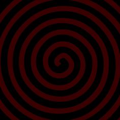 an abstract black and red spiral background