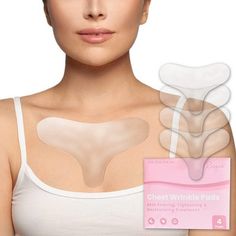 Introducing our revolutionary Chest Pad that removes wrinkles and promotes youthful-looking skin! Say goodbye to unsightly chest wrinkles and hello to a smoother, more vibrant appearance. Crafted from premium-grade silicone, our Chest Pad is designed to conform to the contours of your chest, providing comfortable and effective wrinkle reduction. The adhesive backing ensures that the pad stays securely in place while you sleep, so you can wake up to smoother, more radiant skin every morning. Unli Wrinkle Patches, Chest Wrinkles, Forehead Wrinkles, Wrinkle Reduction, Youthful Skin, Wrinkle Remover, Skin Firming, Facial Skin Care, Radiant Skin