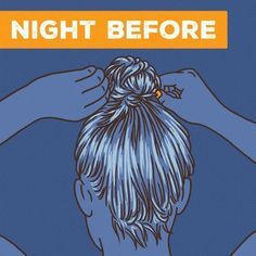 If you have thick, super-straight hair and struggle to turn your volume to 11, put your hair in a topknot right after your shower — then sleep in that sucker. | 11 Incredibly Simple Hair Hacks You'll Wish You Knew Sooner Simple Hair Hacks, Simple Hair, Great Hair, Hair A, Hair Skin, About Hair, Hair Day, Hair Updos